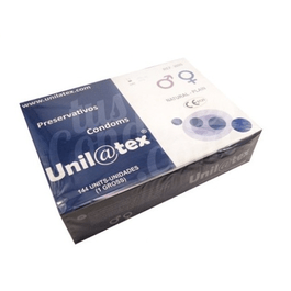 preservativos naturales Unilatex caja 144 unidades