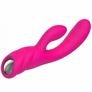 Vibrador rabbit con función calor y recargable de NALONE