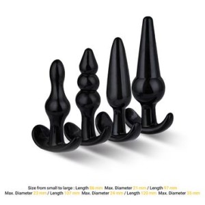 Afterdark Kit de 4 dilatadores anales
