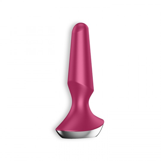 Plug vibrador de Satisfyer con APP granate