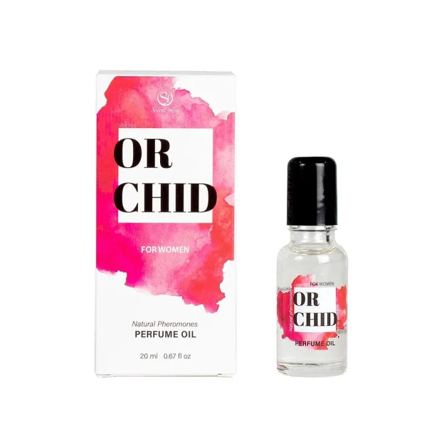 Perfume en aceite Secret Orchid con atrayente sexual