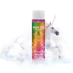 Aceite de masaje efecto calor elixir unicornio