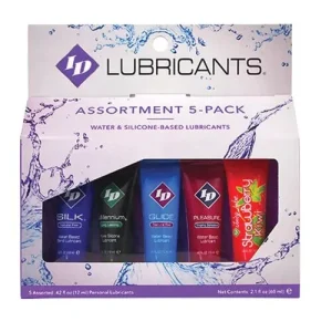 Pack de 5 lubricantes variados de Id