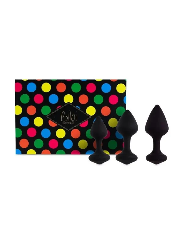 Kit de 3 plug de silicona