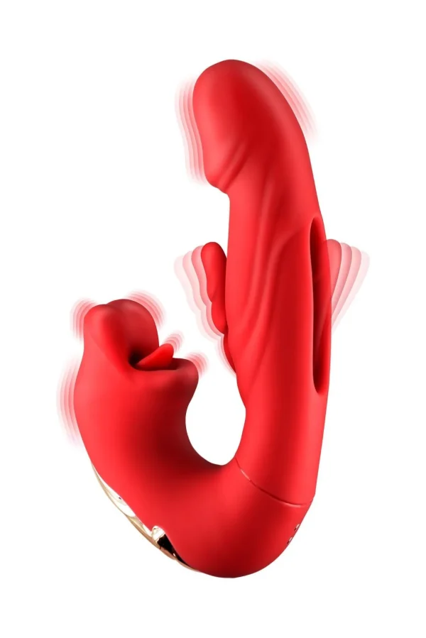 Vibrador Kissy triple estimulación