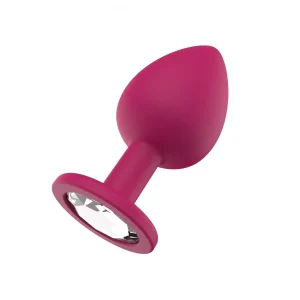 Plug de silicona granate talla S