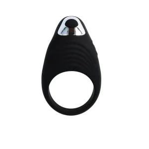 Anillo vibrador de silicona recargable